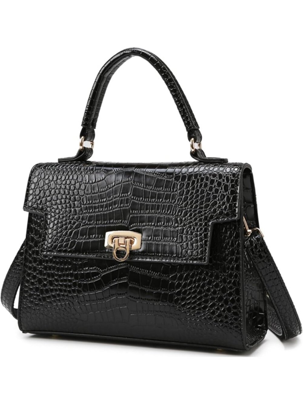 Women's White Rhinestone Chain Crossbody Tote Handbag Evening Bag